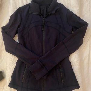 Navy Lulu Lemon Zip up